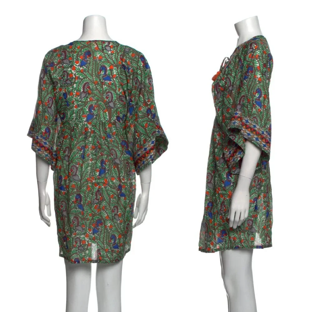 Tory Burch Embroidered Tunic / Dress / Cover Up